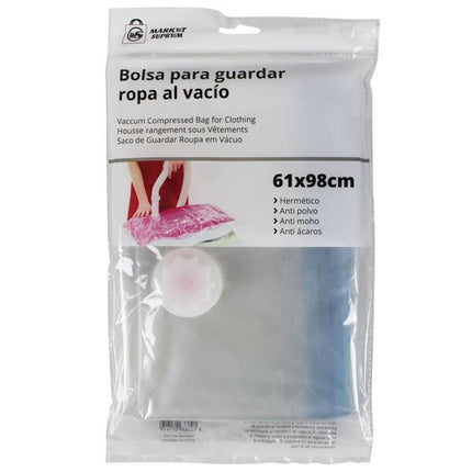 Bolsa para Guardar Ropa Al Vacio - Market Suprem