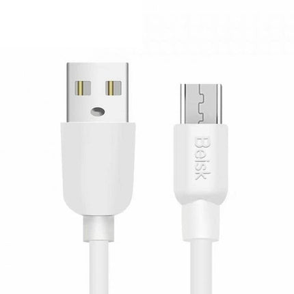 Cable Micro USB 2.1A Beisk - 1m