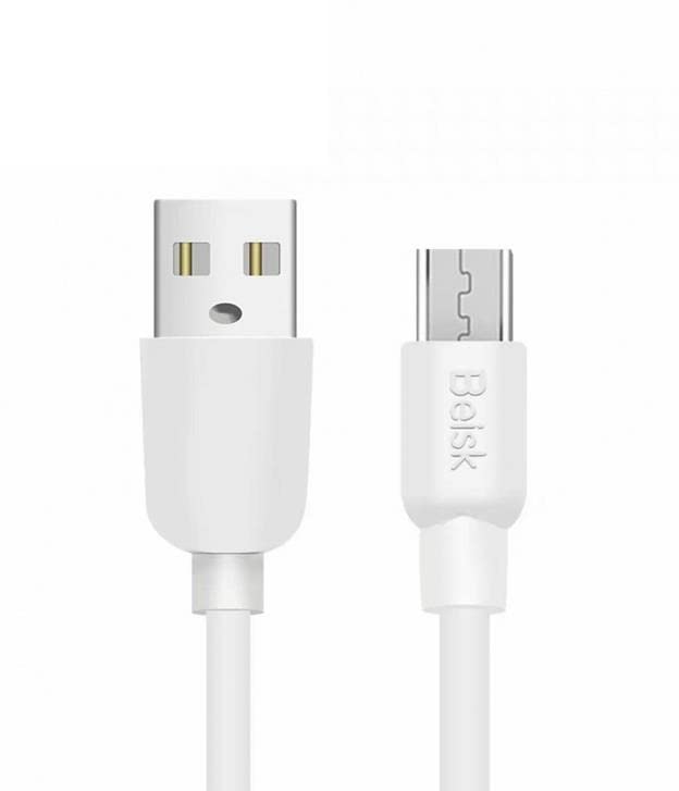 Cable Micro USB 2.1A Beisk - 1m