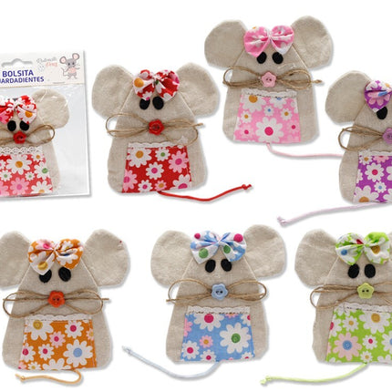 Bolsita Guardadientes Ratón Pérez - Diseño Colorido