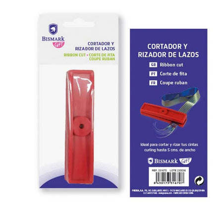 Cortador y Rizador de Lazos - Herramienta Práctica para Regalos