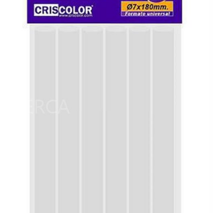 Barras de Silicona Termofusible Criscolor - 7x180mm