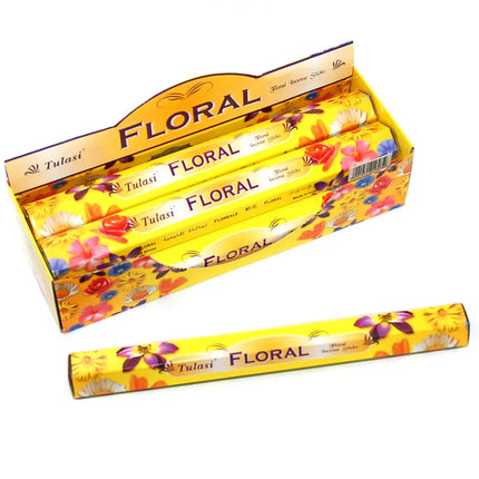 Incienso Floral Tulasi - (20 Varillas)