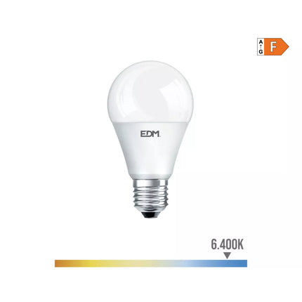 Bombillas Estándar LED E27 12W 1154Lm 6400K Luz Fría - Ø6 x 11 cm