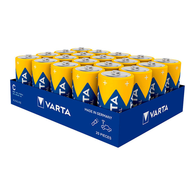 Pila Alcalina Varta Industrial Pro C / LR14 – Energía Profesional en Cada Unidad