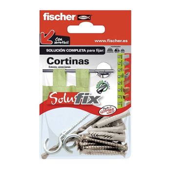 Kit de Fijación de Cortinas Fischer - 21uds