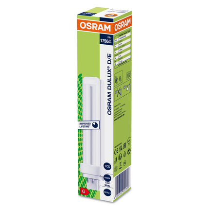 Bombilla Fluorescente OSRAM Dulux D/E 26W G24q-3 4000K