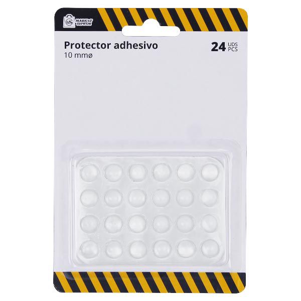 Protector Adhesivo Transparente Market Suprem - 24uds (1cm)