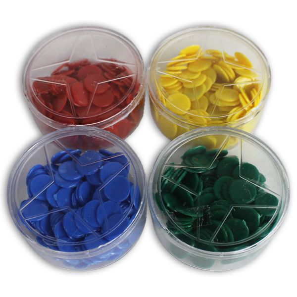 Fichas para el Parchis Market Suprem - 100uds