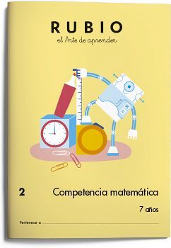 Cuaderno Rubio Competencia Matemática Nº2 (7 años)