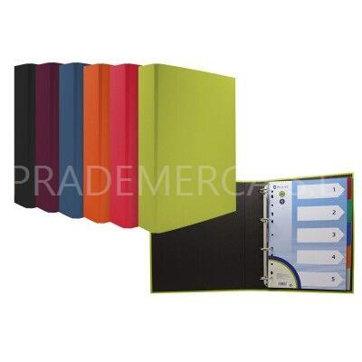 Carpeta Archivador 4 Anillas 35mm con Separador - Bismark