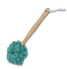 Esponja de Baño con Mango de Madera – Gerimport