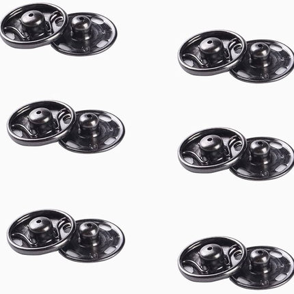 Botones de Click Negros Multicolor Shopping - 30uds