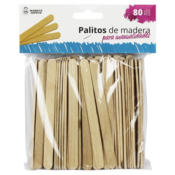 Palos de Madera 114x08mm Market Suprem