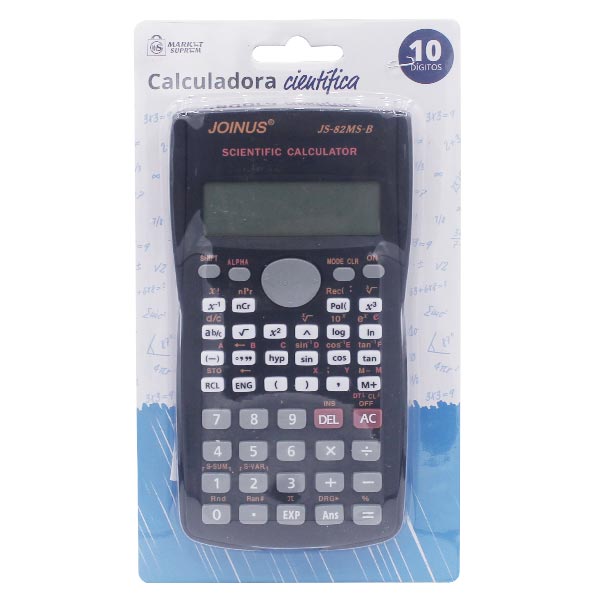 Calculadora Científica Joinus JS-82MS-B – 10 Dígitos