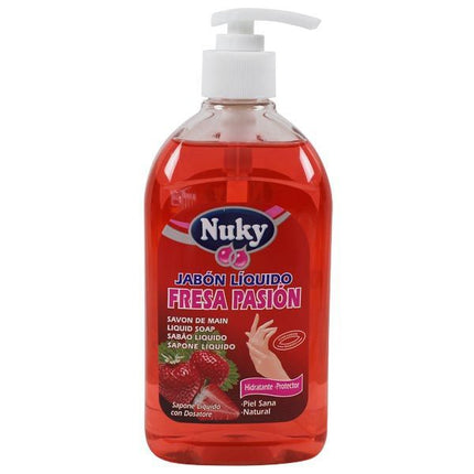 Jabón Liquido para Manos "Fresa Pasión" Nuky - 500ml