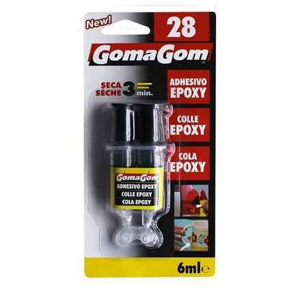 Adhesivo Epoxy "Super Epoxy" Gomagom - 6ml Cianoacrilato Con Aplicador