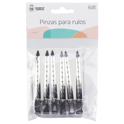 Pinzas para Rulos Market Suprem - 6uds (9cm)