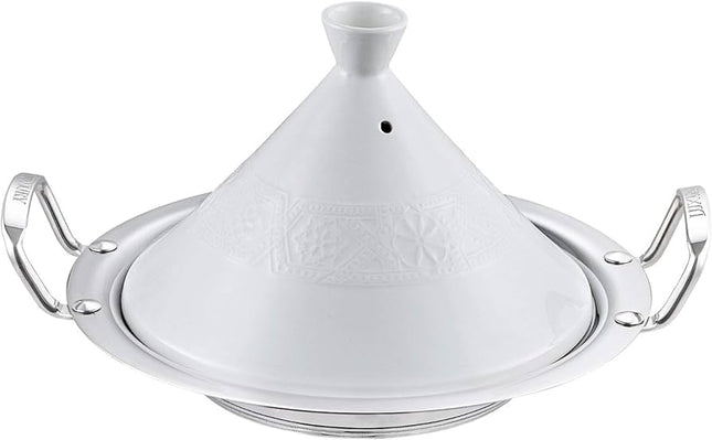 Tajine de Metal y Cerámica Shiro - 30cm
