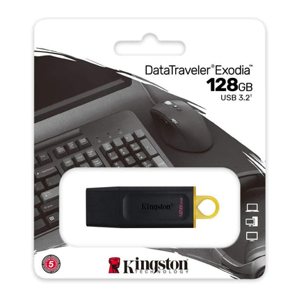 Pendrive 128GB Kingston DataTraveler Exodia USB-A 3.2 Gen1