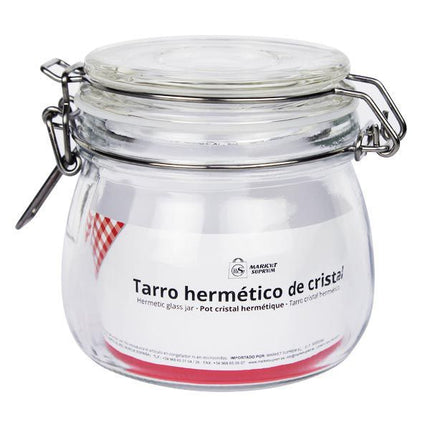 Tarro de Vidrio Hermético Market Suprem - 500ml