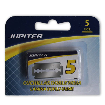 Hojas de Maquinilla de Afeitar Jupiter - 5uds