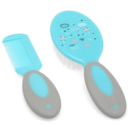 Set de Cepillo y Peine para Bebé Atosa – Cerdas Suaves y Diseño Infantil (+0 Meses)