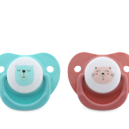 Chupete de Silicona Suave Atosa – Libre de Bisfenol y con Succión Natural (+18 Meses)