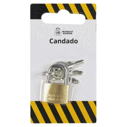 Candado Pequeño Market Suprem + Llaves