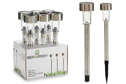 Baliza de Aluminio de Luz Solar Ibergarden - 31cm