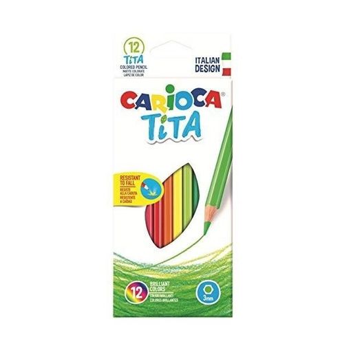Lápices de Colores Carioca TiTa – Estuche 12 Unidades