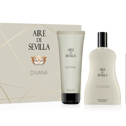 Set de Baño Aire de Sevilla "Divana" - 2x100ml 1x50ml