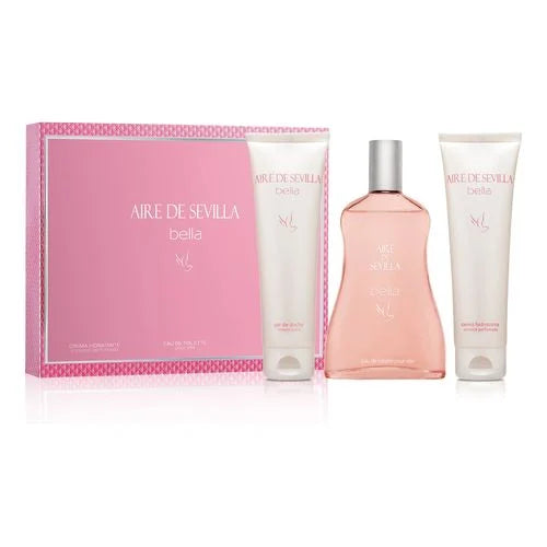 Set de Baño Aire de Sevilla "Bella" para Mujer - 3x100