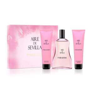 Set de Baño Aire de Sevilla "Paradise" - 3x100ml
