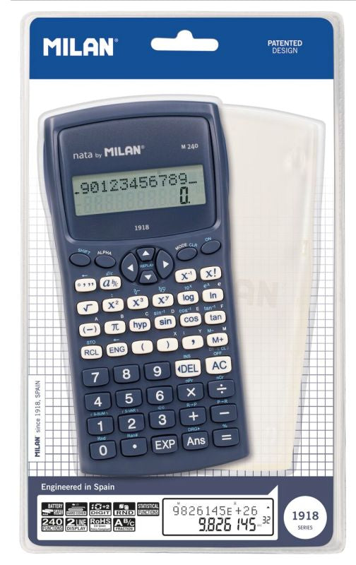 Calculadora Científica Milan M240 – 240 Funciones