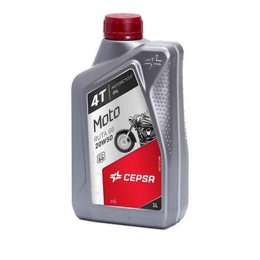 Aceite para Moto Cepsa Ruta 66 4T 20W50 – 1L