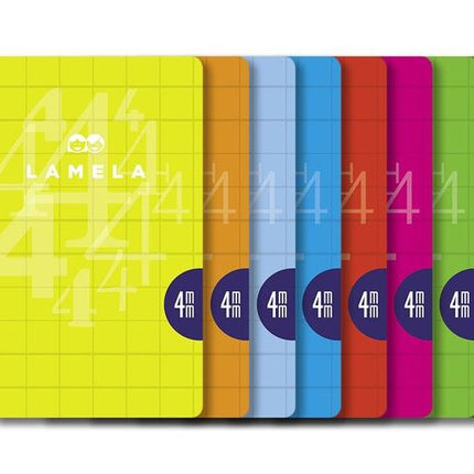 Libreta Grapada Cuadricula 4MM A4 50H Lamela