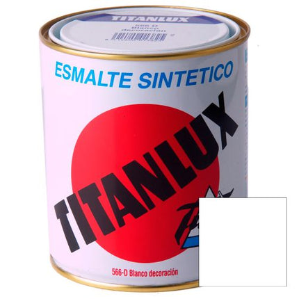 Esmalte Sintético Titanlux Blanco Decoraciónn - 750ml