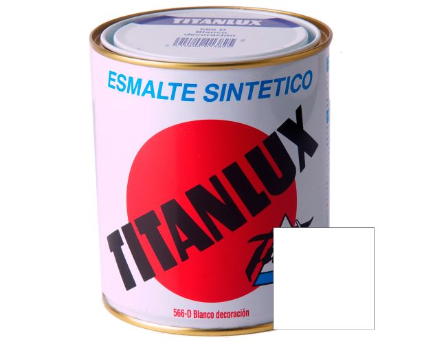 Esmalte Sintético Titanlux Blanco Decoraciónn - 750ml