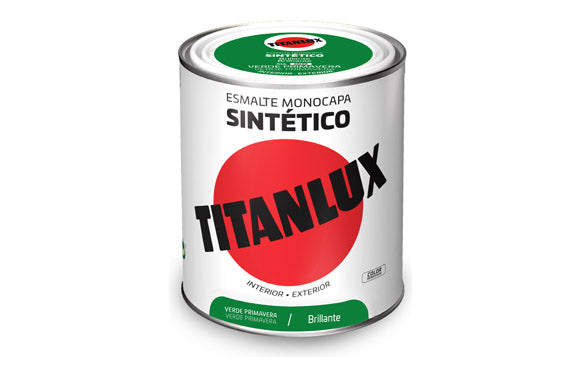 Esmalte Monocapa Sintético Titanlux Verde Primavera - 750ml