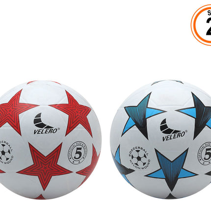 Balón de Fútbol de Cuero Velero - Tamaño 5