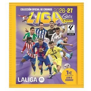 Cromos LALIGA EA SPORTS 2026-27 – Sobre Oficial Panini