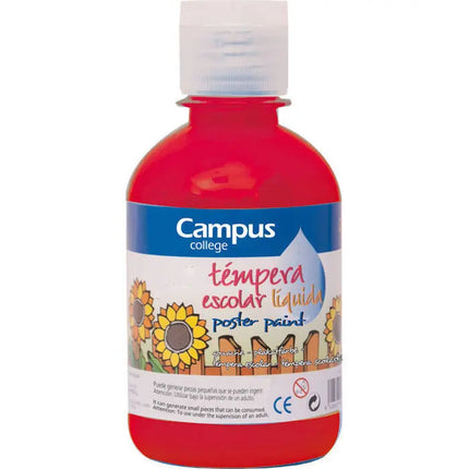 Témpera Escolar Líquida Campus College