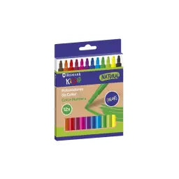 Estuche de 12 Rotuladores de Colores Bismark Kids