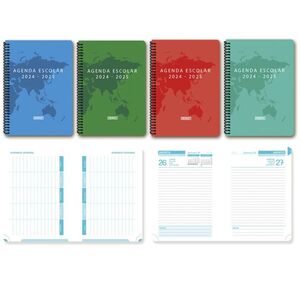 Agenda Escolar Tapa Dura Ingraf - Año 24/25