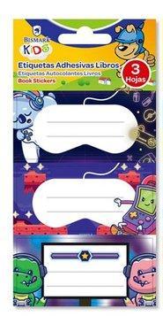 Etiquetas Adhesivas para Libros Bismark Kids (3 hojas)