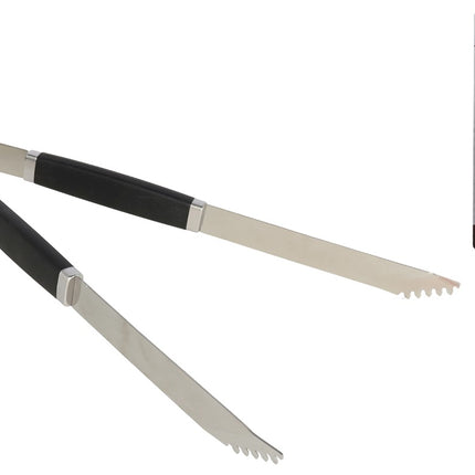 Pinzas de Acero Inoxidable para Barbacoa Gerimport – Mango Antideslizante