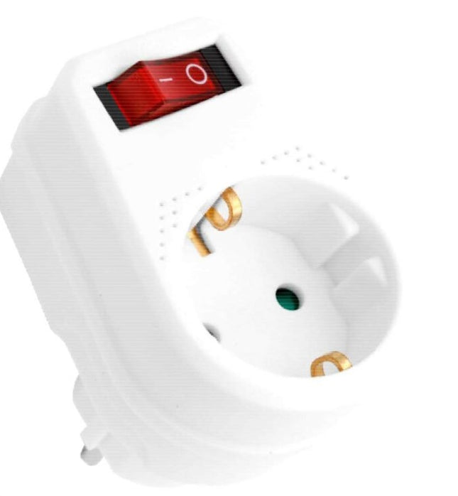 Adaptador de 1 Base con Interruptor ExtraStar