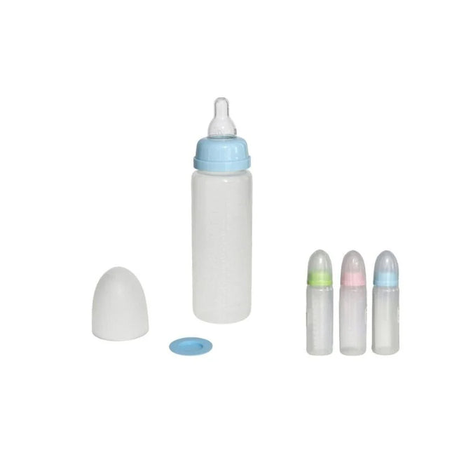 Biberón Infantil con Tetina de Silicona - Diseño Práctico y Seguro