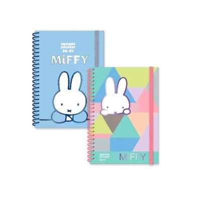 Agenda Escolar A5 Miffy 2026-2027 – Día por Página